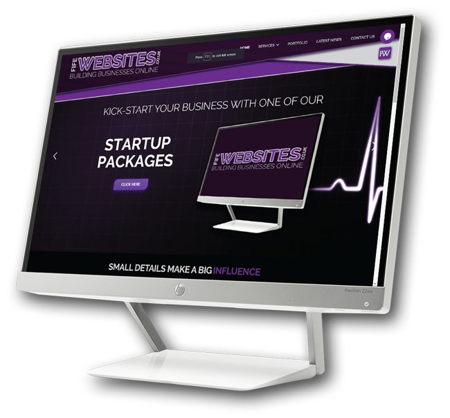 website design & hosting services in Fife, Scotland